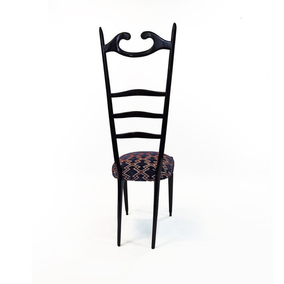 Image 1 of Pair of vintage "Chiavari" chairs by Paolo Buffa, 1950s