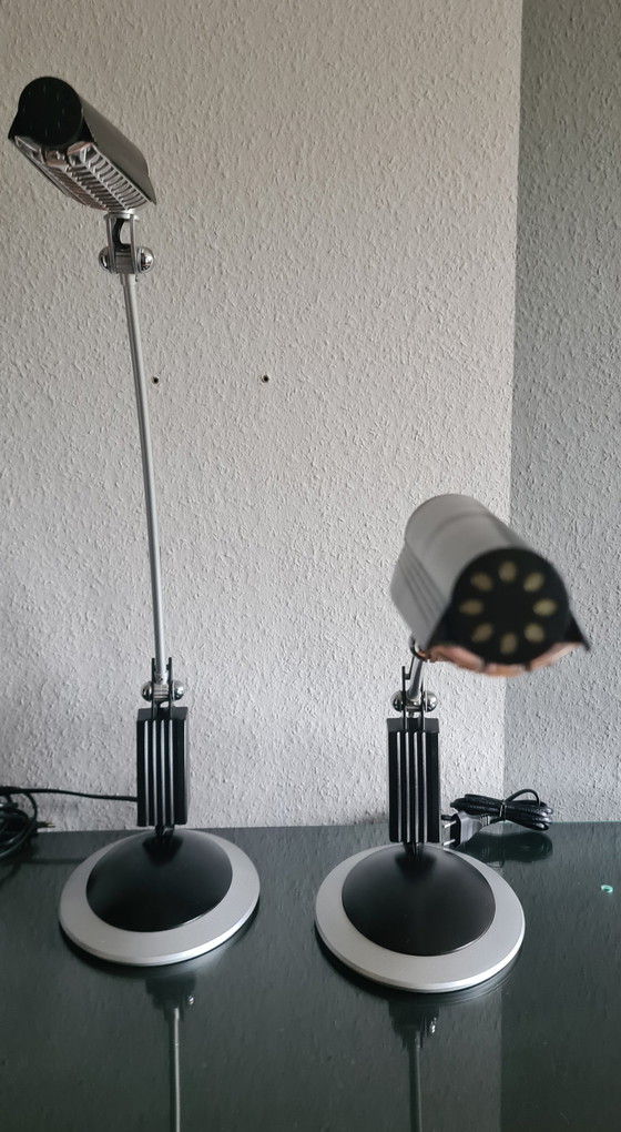 Image 1 of 2x Lampes de bureau design vintage