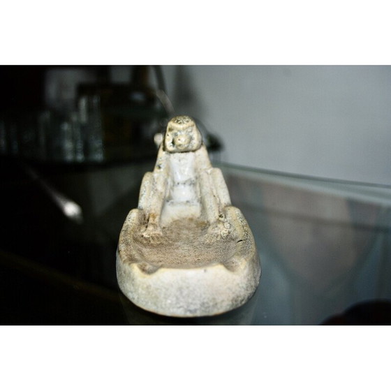 Image 1 of Vintage Art Nouveau empty pocket in enameled stoneware by Charles Greber, 1910