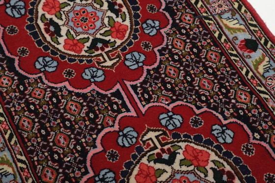 Image 1 of Original hand-knotted Persian rug Senneh Kurdistan 336 X 72 Cm Top condition