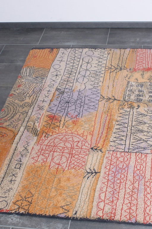 Carpet by Ege Axminster with image of Paul Klee