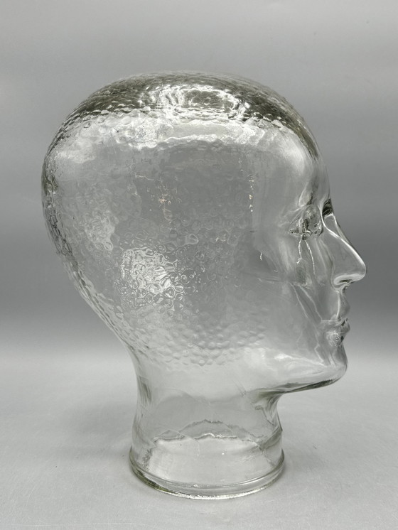 Image 1 of Tête de mannequin vintage tête de vitrine de magasin