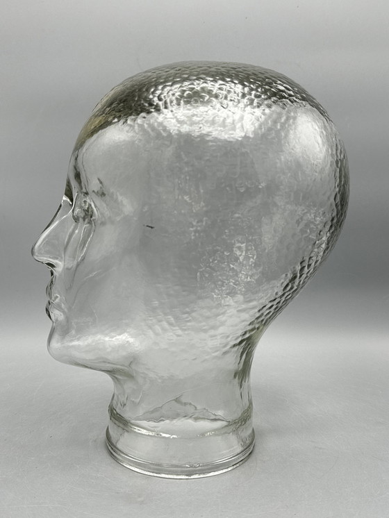 Image 1 of Tête de mannequin vintage tête de vitrine de magasin