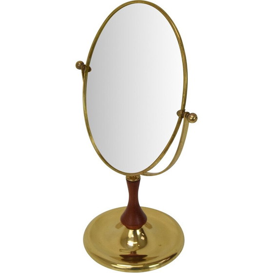 Image 1 of Mid-century adjustable table mirror, Czechoslovakia 1960s