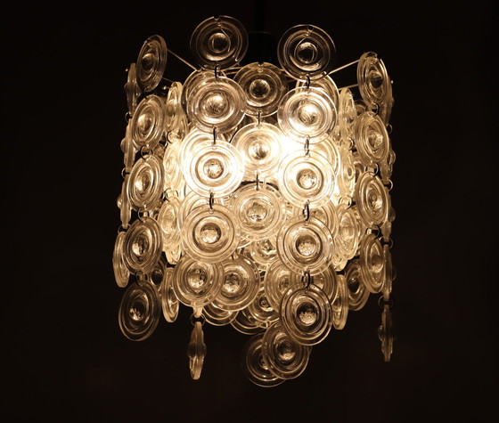 Image 1 of Mid - Century ceiling lamp/Murano glass Wohl Gaerano Sciolari, Italy, 1960s