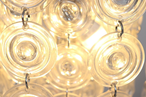 Image 1 of Mid - Century ceiling lamp/Murano glass Wohl Gaerano Sciolari, Italy, 1960s