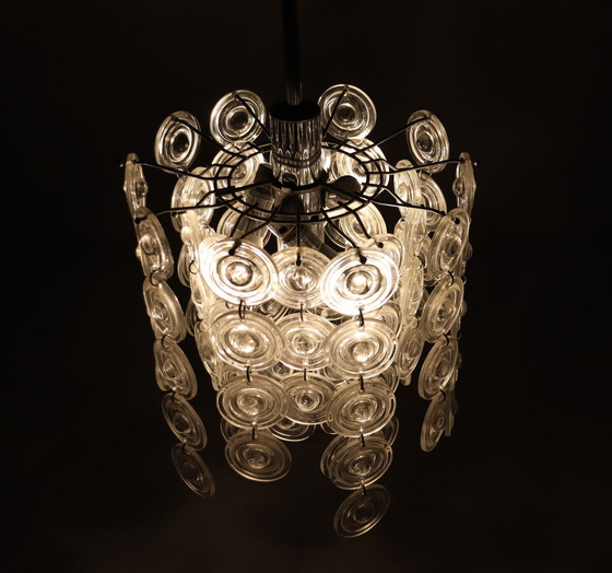 Image 1 of Mid - Century ceiling lamp/Murano glass Wohl Gaerano Sciolari, Italy, 1960s