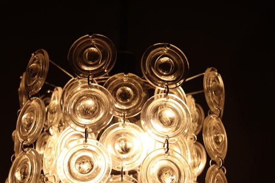 Image 1 of Mid - Century ceiling lamp/Murano glass Wohl Gaerano Sciolari, Italy, 1960s