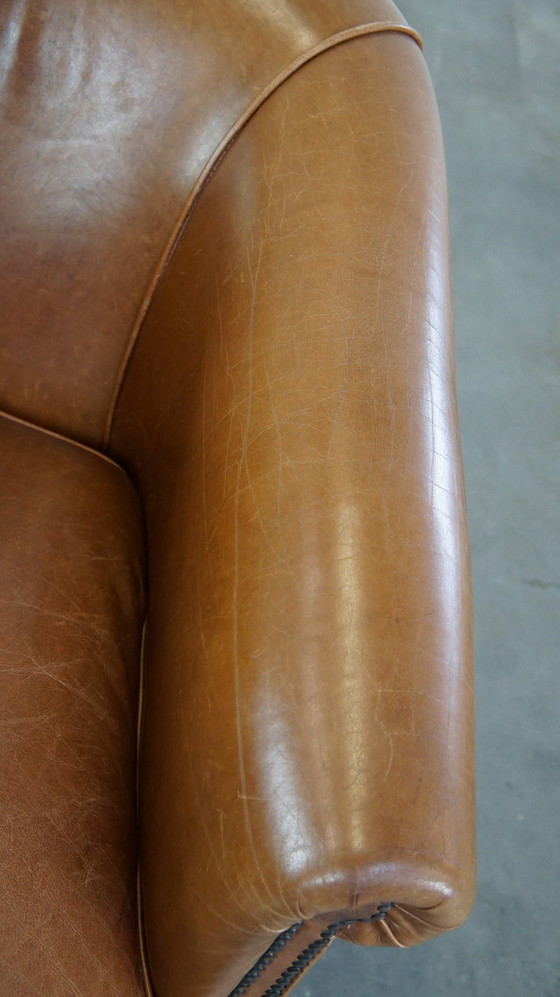 Image 1 of Beef Leather Club Armchair