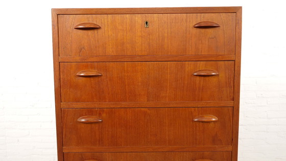 Image 1 of Dresser | Danish Design | Teak | 6 Drawers | 117 Cm