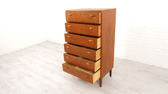 Image 1 of Dresser | Danish Design | Teak | 6 Drawers | 117 Cm