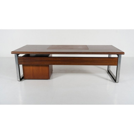 Image 1 of Vintage T333 desk by Oslvado Borsani and Eugenio Gerli for Tecno, Italy 1975