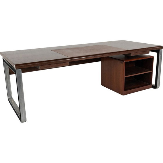 Image 1 of Vintage T333 desk by Oslvado Borsani and Eugenio Gerli for Tecno, Italy 1975