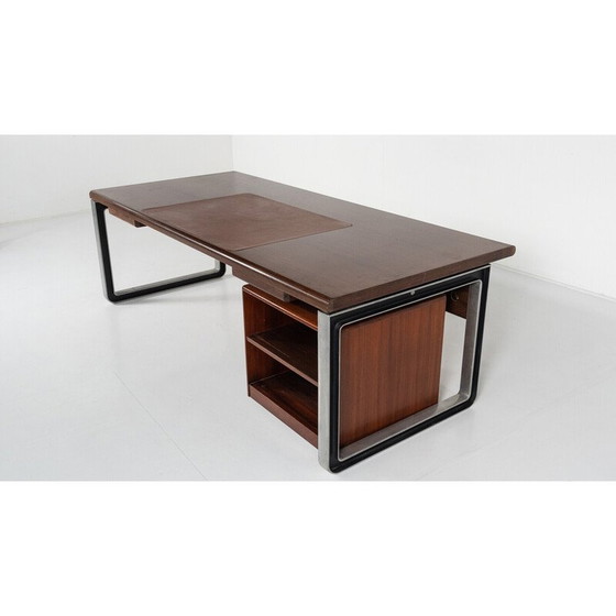Image 1 of Vintage T333 desk by Oslvado Borsani and Eugenio Gerli for Tecno, Italy 1975