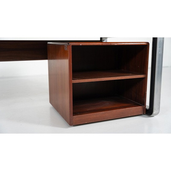 Image 1 of Vintage T333 desk by Oslvado Borsani and Eugenio Gerli for Tecno, Italy 1975