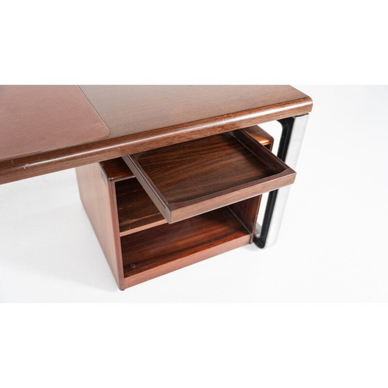 Image 1 of Vintage T333 desk by Oslvado Borsani and Eugenio Gerli for Tecno, Italy 1975