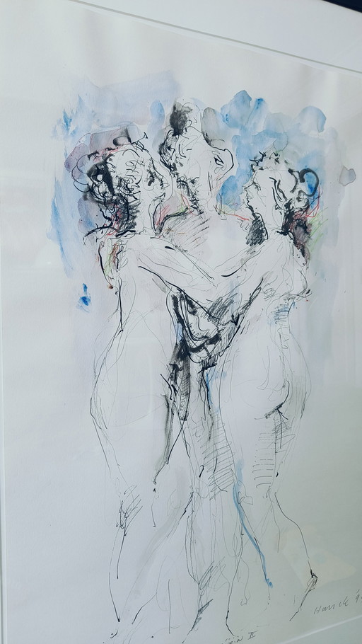 Mixed Technique " Three Graces" Hauck