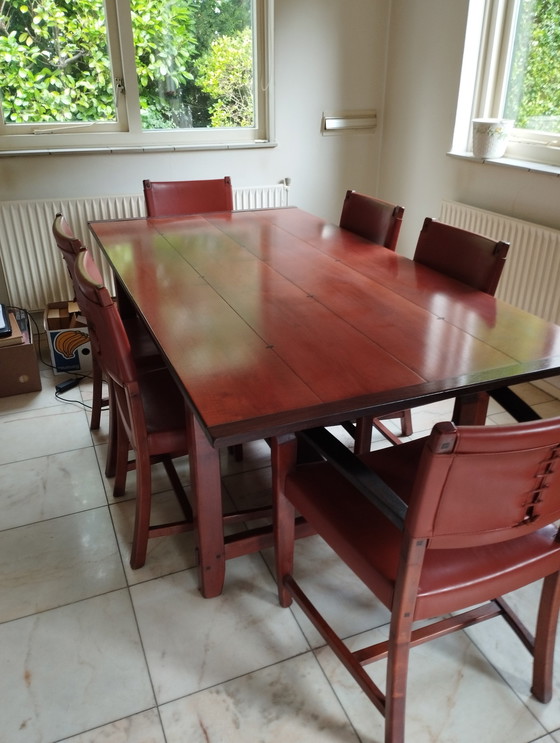 Image 1 of Schuitema Shaker Dining Table Set