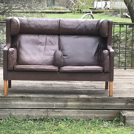 Image 1 of Leather Sofa Borge Mogensen 2292