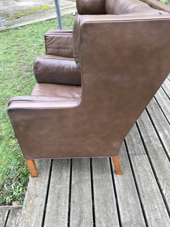 Image 1 of Leather Sofa Borge Mogensen 2292