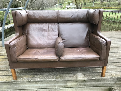 Leather Sofa Borge Mogensen 2292