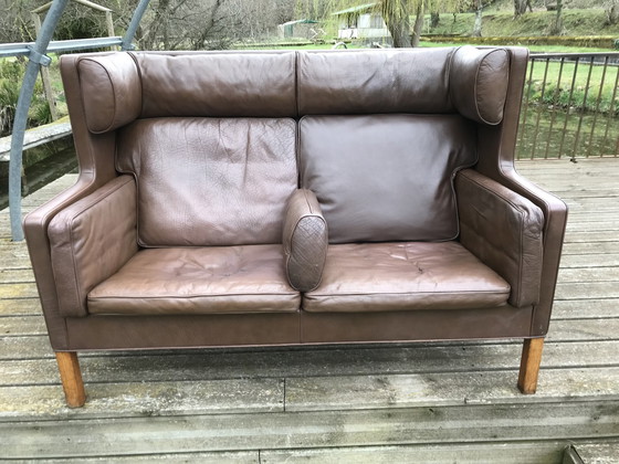 Image 1 of Leather Sofa Borge Mogensen 2292