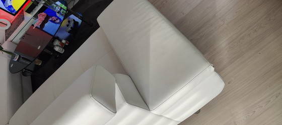 Image 1 of Leather Corner Sofa