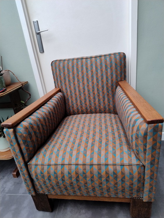 Image 1 of Art Deco Club Armchair