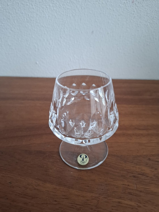 Image 1 of 6x Peill & Putzler crystal cognac glasses