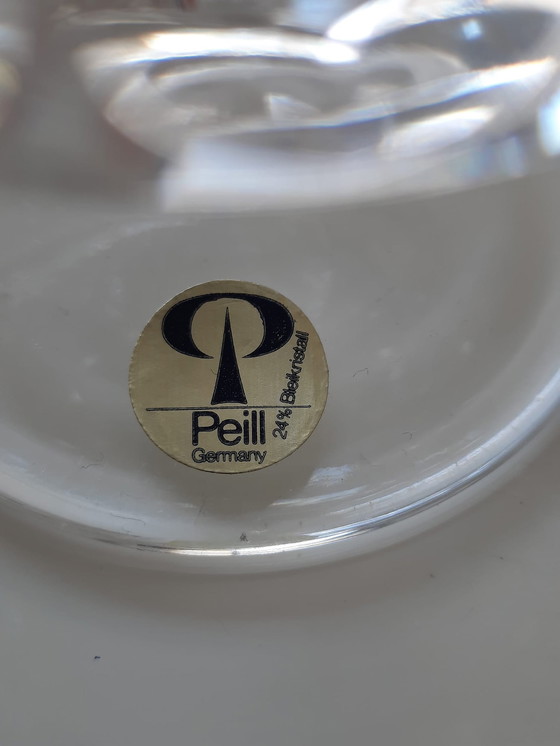 Image 1 of 6x Peill & Putzler crystal cognac glasses