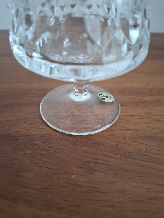 Image 1 of 6x Peill & Putzler crystal cognac glasses