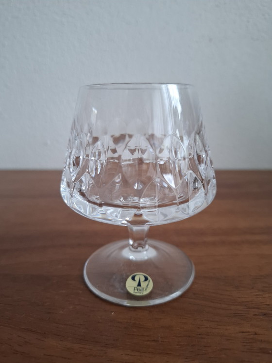 Image 1 of 6x Peill & Putzler crystal cognac glasses