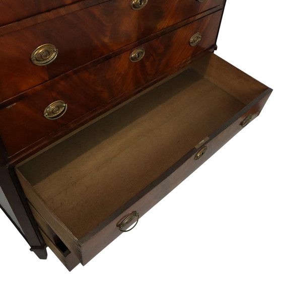 Image 1 of Drawer Cabinet Chiffonnière Flamed Mahogany