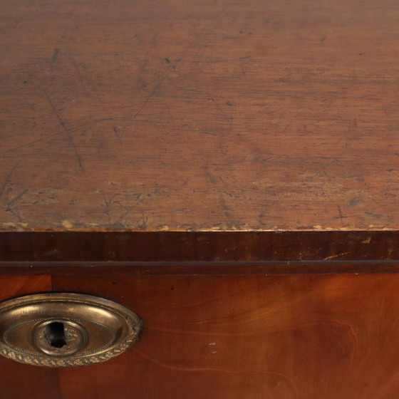 Image 1 of Drawer Cabinet Chiffonnière Flamed Mahogany