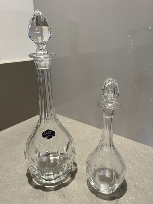 Saint Louis Crystal Carafe (Set of Two)