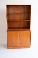 Vintage Bookcase 60s With Doors