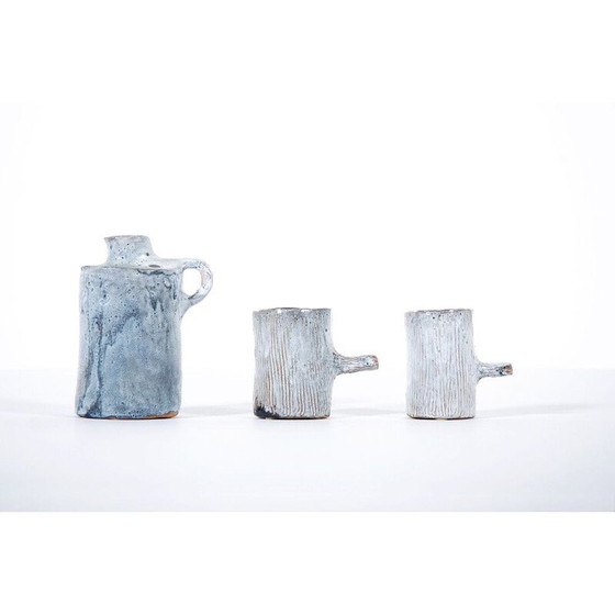 Image 1 of Set of 3 vintage ceramics by Lene Nielsen, 1970