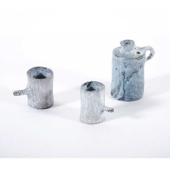 Image 1 of Set of 3 vintage ceramics by Lene Nielsen, 1970