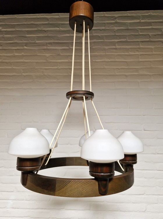 Image 1 of Rare Aneta Mid - Century Pendant Lamp, Sweden 1960s