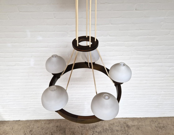 Image 1 of Rare Aneta Mid - Century Pendant Lamp, Sweden 1960s