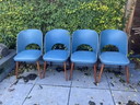 4x Vintage cocktail chairs