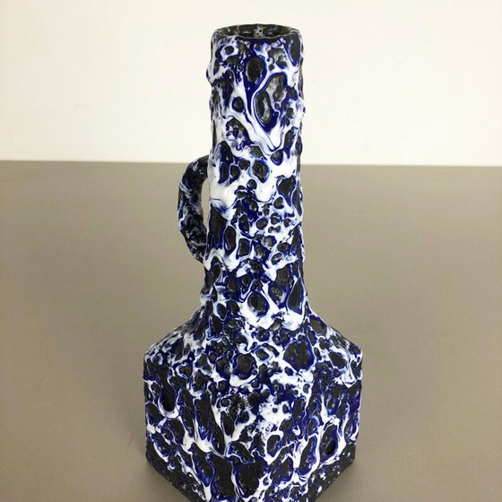 Image 1 of Vintage pottery Fat Lava vase by Es Keramik