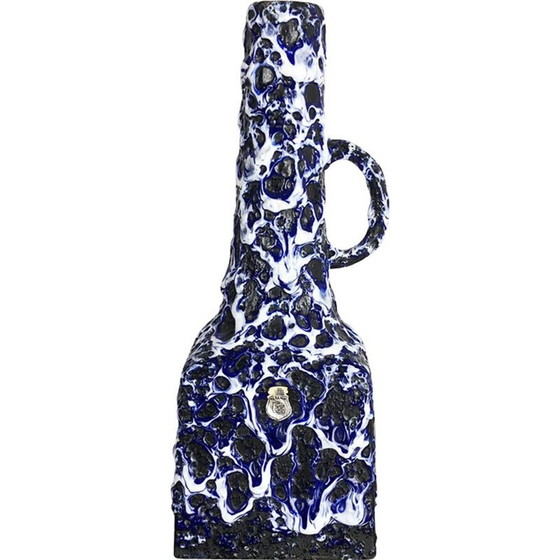 Image 1 of Vintage pottery Fat Lava vase by Es Keramik