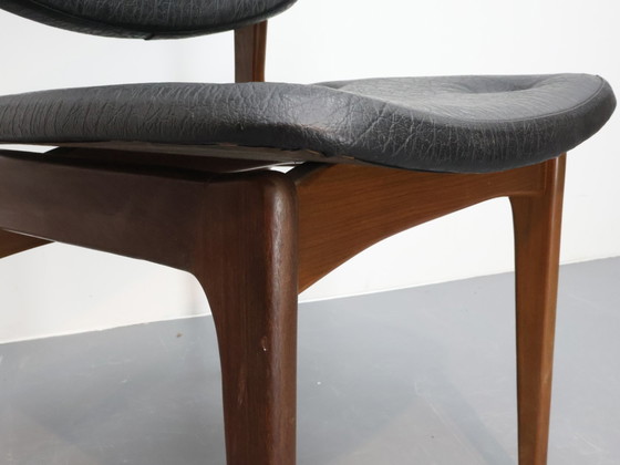 Image 1 of Ensemble de 4 chaises vintage en teck