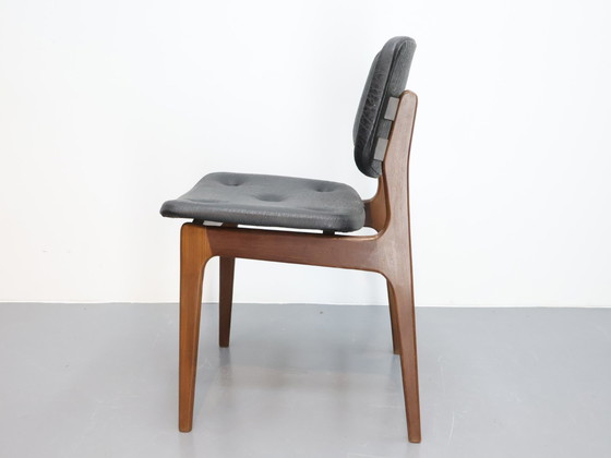 Image 1 of Ensemble de 4 chaises vintage en teck