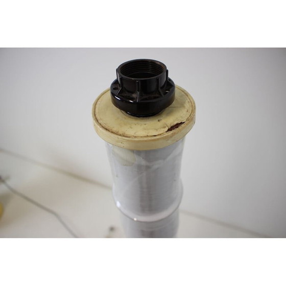 Image 1 of Vintage floor lamp in parchment paper, Czechoslovakia 1970