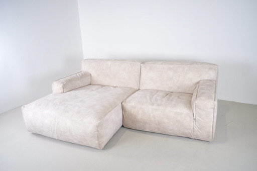 Fest beige corner lounge sofa