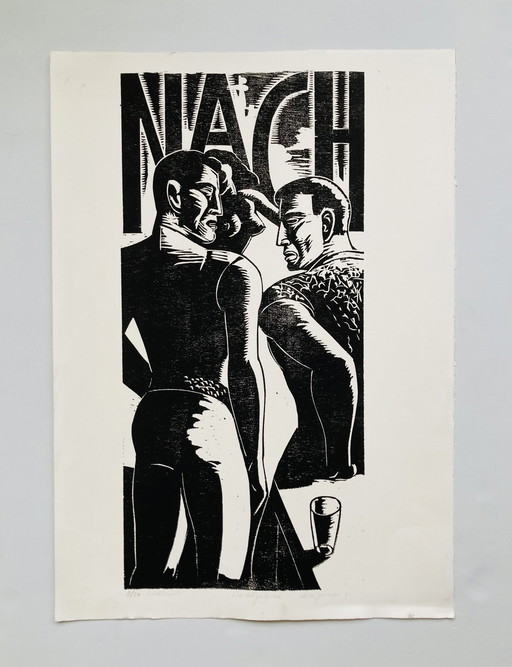 Leon Janssen - Woodprint - 1991