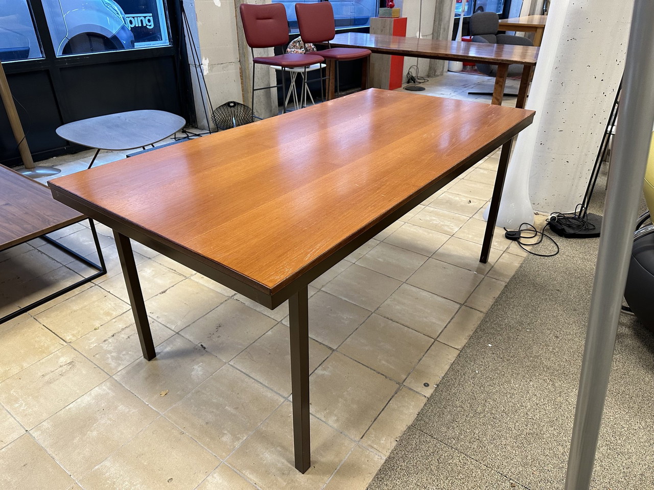 Tavolo da pranzo vintage in rovere 180