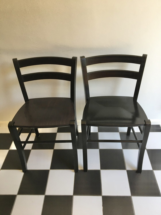 Image 1 of Table Shaker DePadova avec 6 chaises